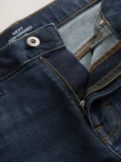 Jeans|Next Medium-indigoblauw - Slim Fit - Motionflex jeans