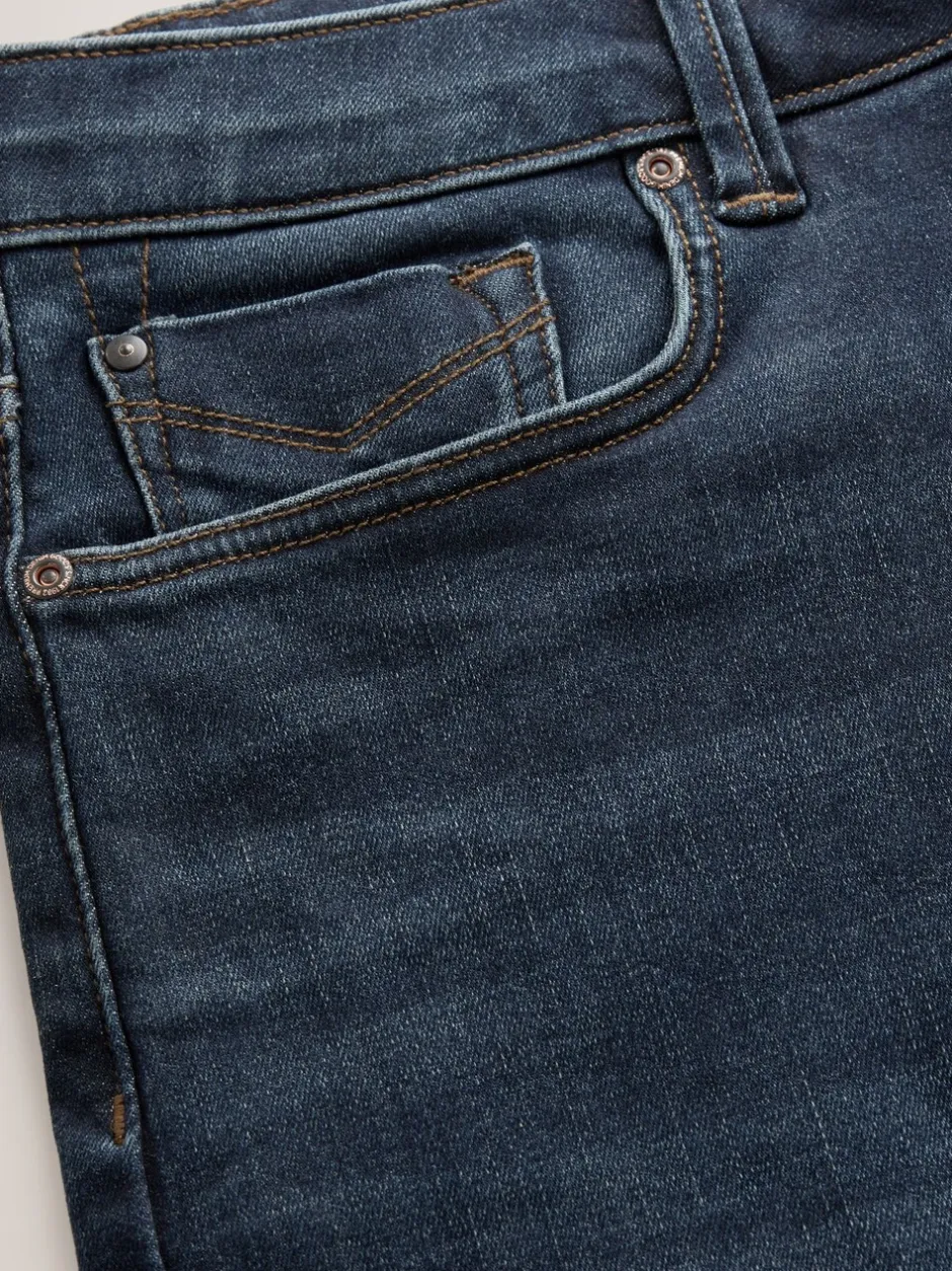 Jeans|Next Medium-indigoblauw - Slim Fit - Motionflex jeans