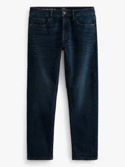 Jeans*Next Medium-indigoblauw - Straight fit - Motionflex jeans