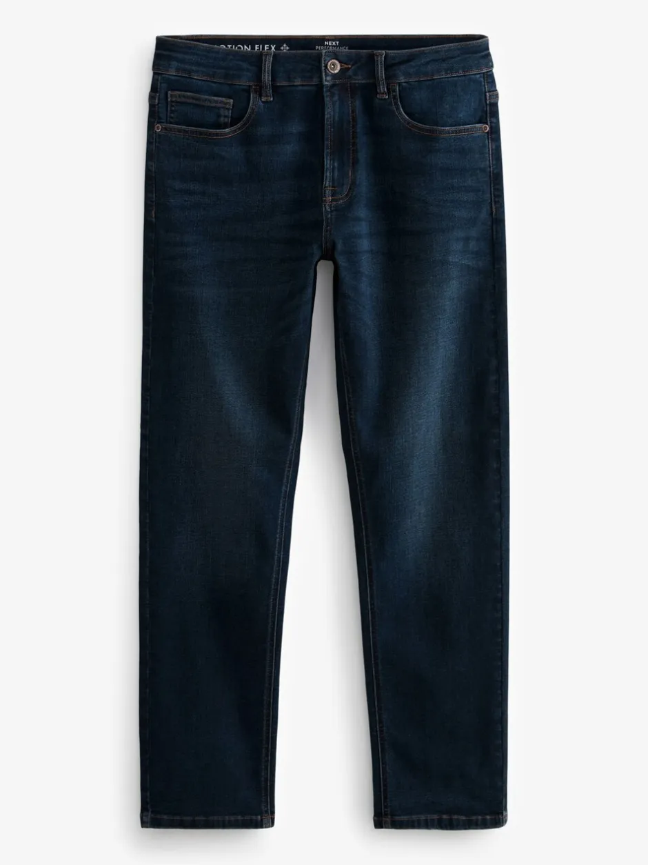 Jeans*Next Medium-indigoblauw - Straight fit - Motionflex jeans