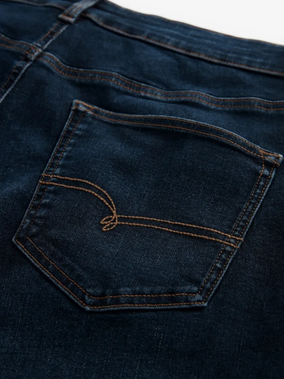 Jeans*Next Medium-indigoblauw - Straight fit - Motionflex jeans