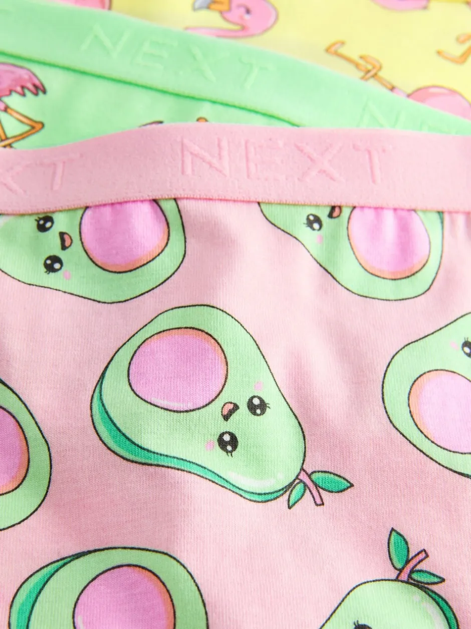 Multipacks|Alle Ondergoed|Next - Short Briefs 5 Pack (2-16yrs) Meerdere avocado's