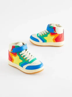 Sneakers|Sneakers*Little Bird by Jools Oliver - - Hoge sneakers met sterren Meerkleurig