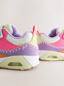 Sneakers*Next - Sneakers met dikke zool en elastische veters Meerkleurig