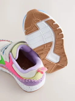 Sneakers*Next - Sneakers met dikke zool en elastische veters Meerkleurig