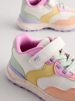 Sneakers*Next - Sneakers met elastische veters en klittenbandsluiting Meerkleurig