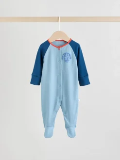 Babypakjes En Babypyjama's*Next - Verpakking van 3 babypyjama's (0 mnd-3 jr) Meerkleurig collegesportstijl