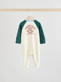Babypakjes En Babypyjama's*Next - Verpakking van 3 babypyjama's (0 mnd-3 jr) Meerkleurig collegesportstijl