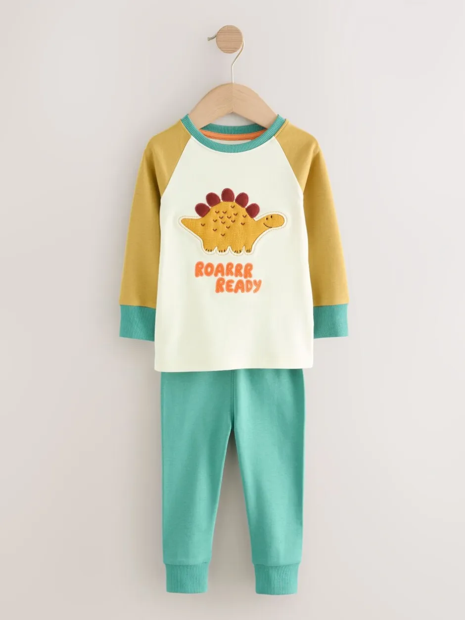 Multipacks|Pyjama's*Next Meerkleurig met dinosaurussen - Verpakking van 3 knusse pyjama's (9 mnd-10 jr)