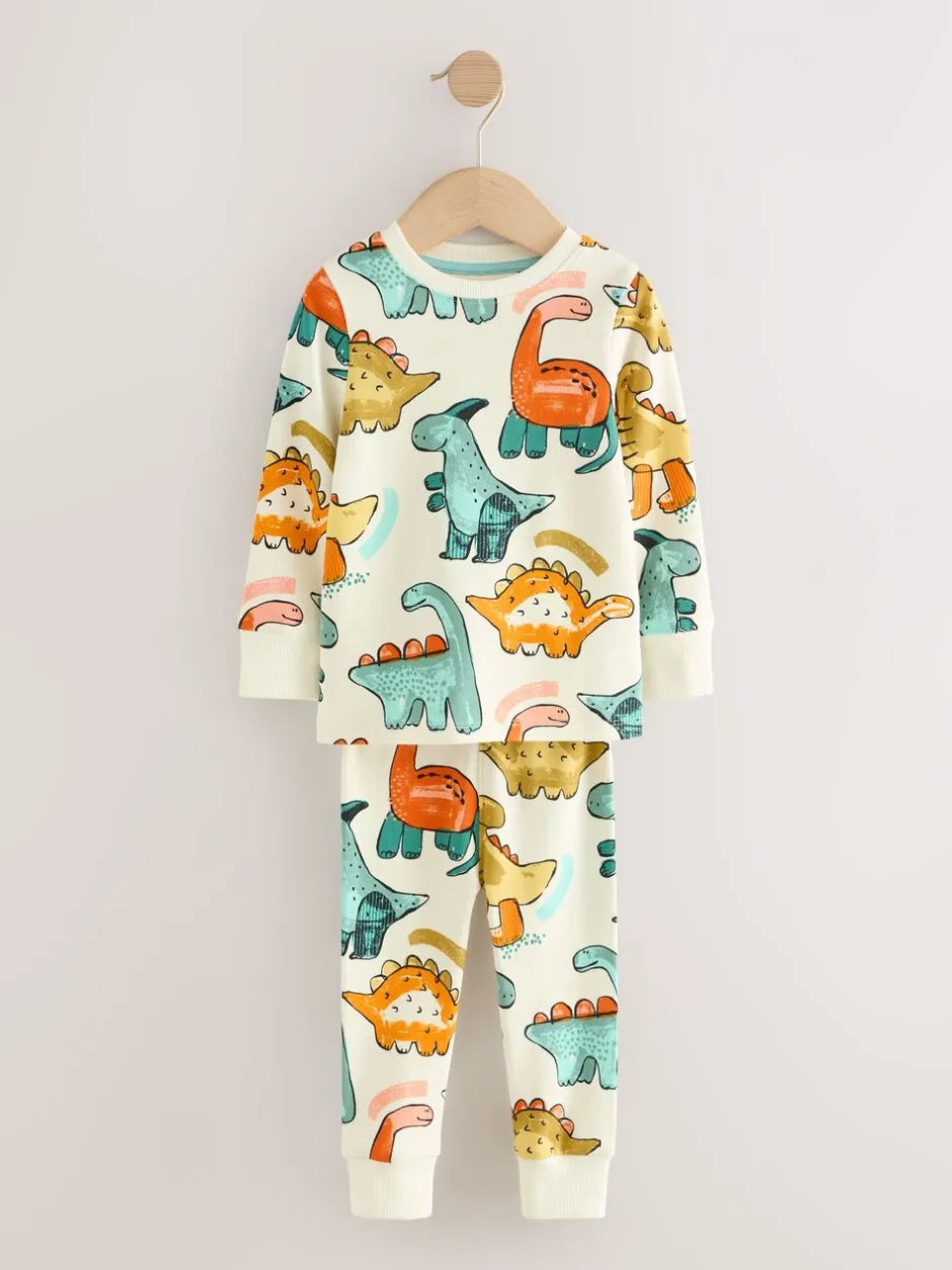 Multipacks|Pyjama's*Next Meerkleurig met dinosaurussen - Verpakking van 3 knusse pyjama's (9 mnd-10 jr)
