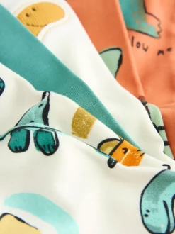 Multipacks|Pyjama's*Next Meerkleurig met dinosaurussen - Verpakking van 3 knusse pyjama's (9 mnd-10 jr)