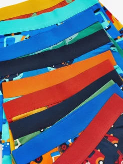 Multipacks|Ondergoed*Next Meerkleurig met voertuigen - Verpakking van 10 trunks (1,5-16jr)