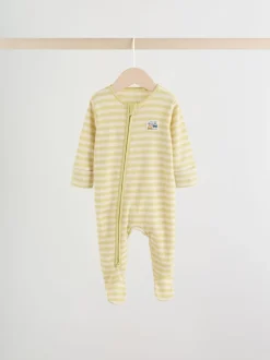 Multipacks|Babypakjes En Babypyjama's*Next Meerkleurig voertuigen - Verpakking van 3 babyslaappakjes met tweewegrits (0 mnd - 2 jr)