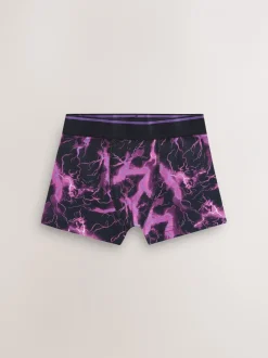 Ondergoed*Next - Verpakking van 7 boxers (3-16jr) Meerkleurige bliksemprint