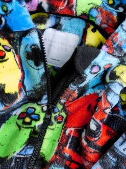 Nachtkleding En Pyjama's|Next - Fleece onesie (3-16 jr) Meerkleurige Gamer