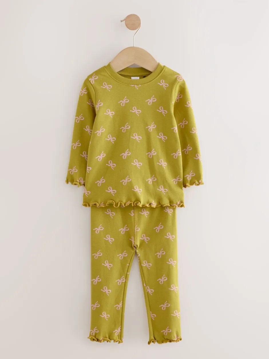 Nachtkleding En Pyjama's|Pyjama's*Next Meerkleurige Strik Print - Verpakking van 3 knusse pyjama's (9 mnd-12 jr)