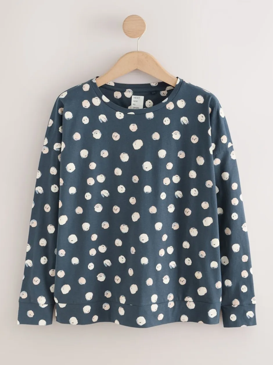 Pyjama's|Loungewear*Next Met stippen - Long Sleeve Pyjamas 3 Pack