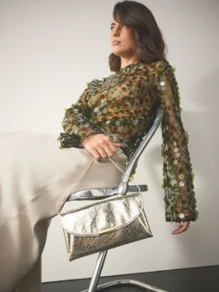 Tassen En Portemonnees*Next - Clutch Metallic