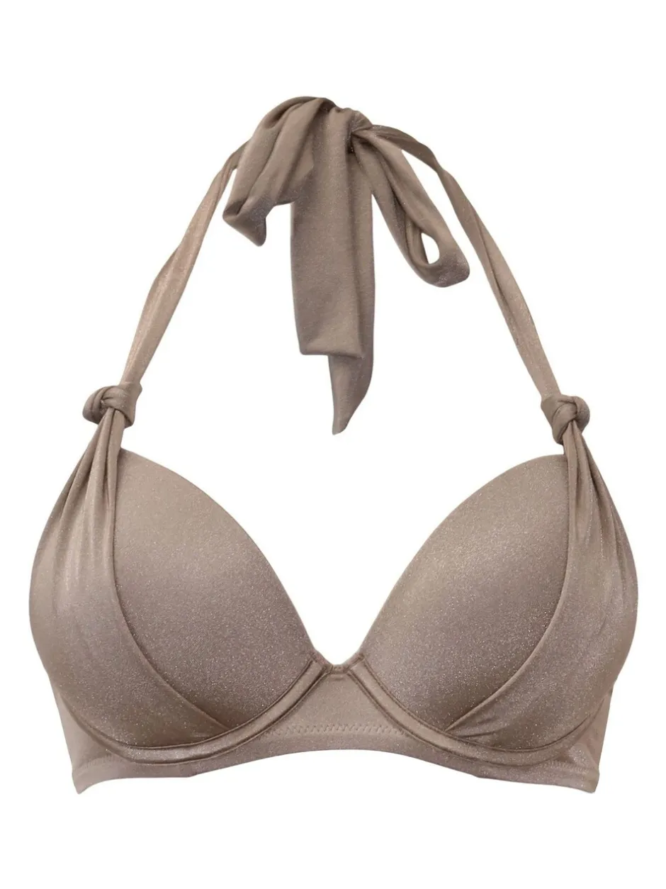 Badkleding*Pour Moi - St Kitts Bikini Top Metallic