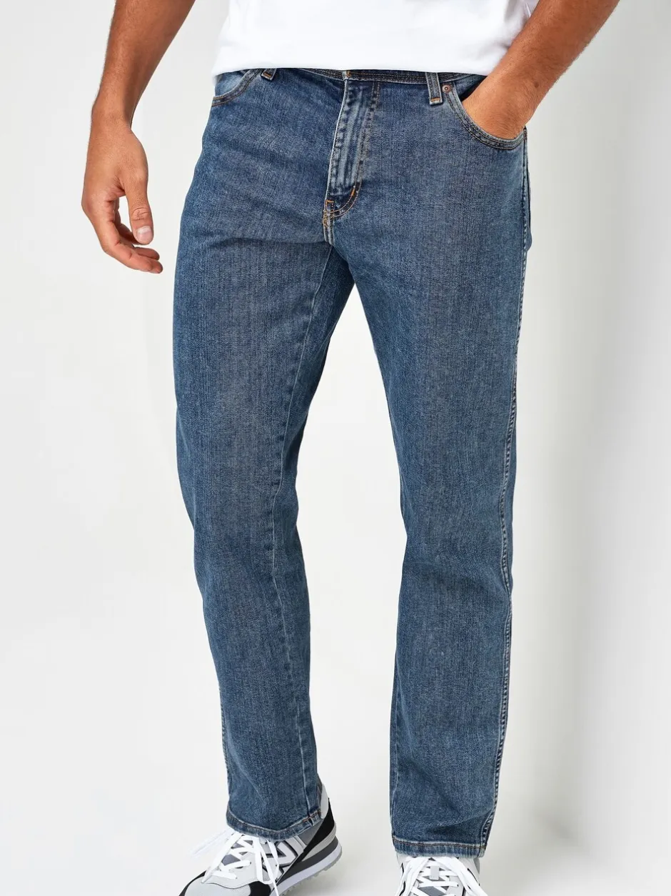 Jeans|Wrangler Mid wash - Texas authentieke jeans met rechte pasvorm