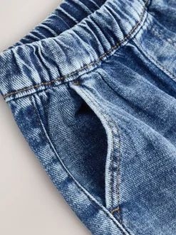 Jeans En Joggingbroeken|Jeans|Next - Cargobroek (3 mnd - 7 jr) Middelblauwe hond