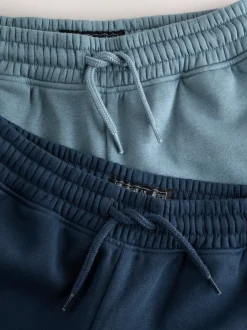 Joggingbroeken*Next - Verpakking van 2 joggingbroeken (3-16jr) Middelblauw/Marineblauw