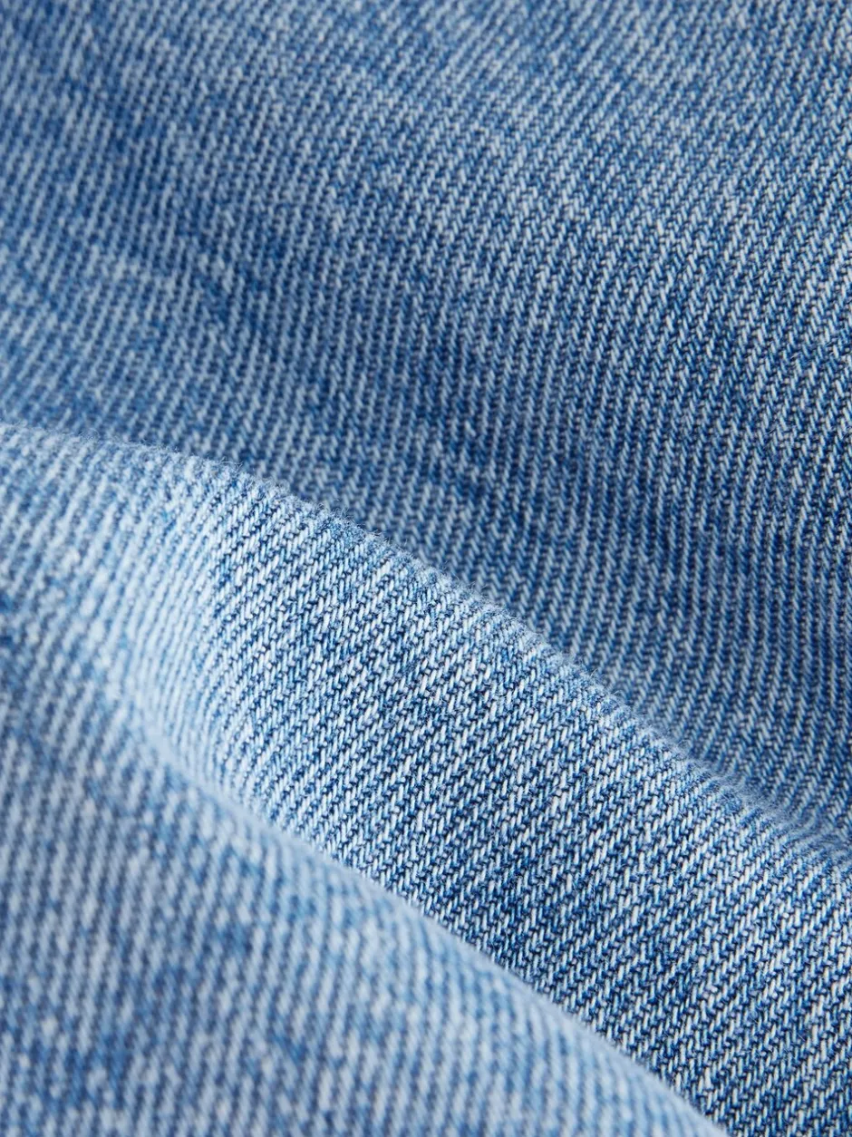 Jeans En Joggingbroeken|Jeans*Next - Barrel 100% katoenen jeans (3mnd-7jr) Middenblauw denim