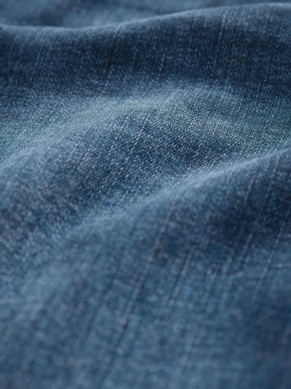 Jeans*Next - Figuurvormende slim jeans Middenblauw denim