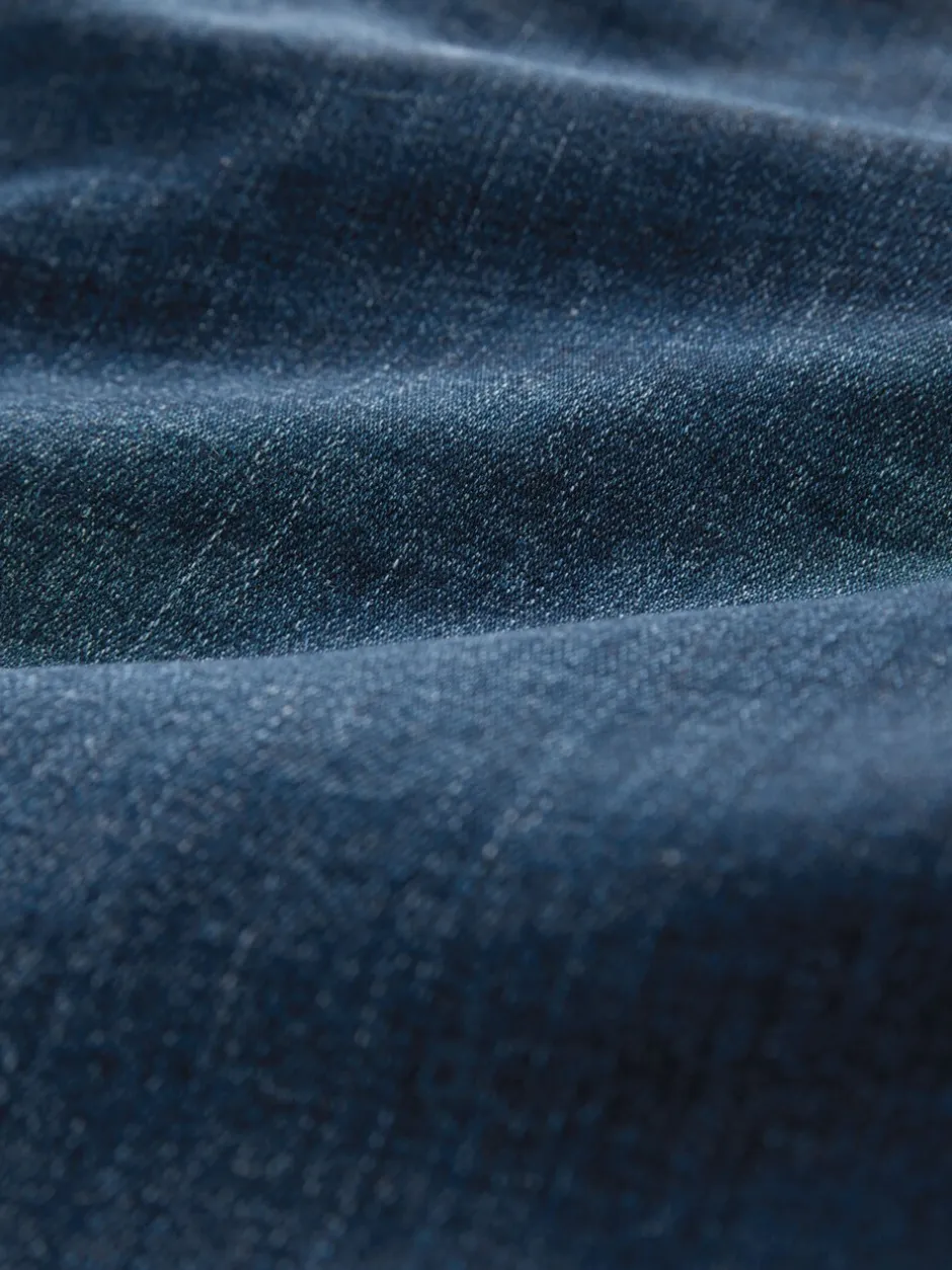 Jeans|Next - Lift, slim en shape jeans met bootcut Middenblauw denim