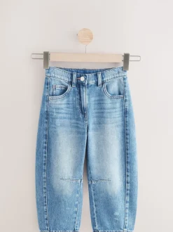 Jeans*Next - Volume Barrel Jeans (3-16jaar) Middenblauw denim
