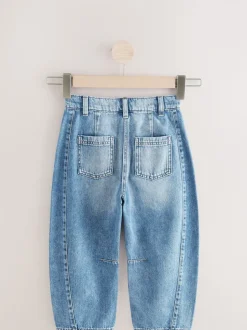 Jeans*Next - Volume Barrel Jeans (3-16jaar) Middenblauw denim