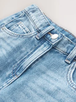 Jeans*Next - Volume Barrel Jeans (3-16jaar) Middenblauw denim
