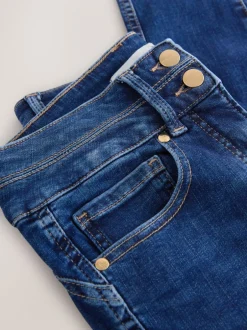 Jeans|Next - Skinny jeans met verlengings- en afslankeffect Middenblauwe denim wassing