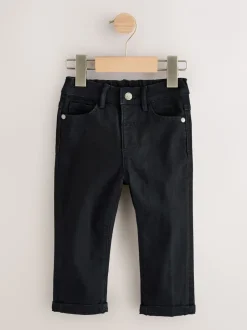 Jeans En Joggingbroeken|Jeans*Next Middenblauw/zwart denim - 2 Pack Regular Fit Comfort Stretch Jeans (3mths-7yrs)