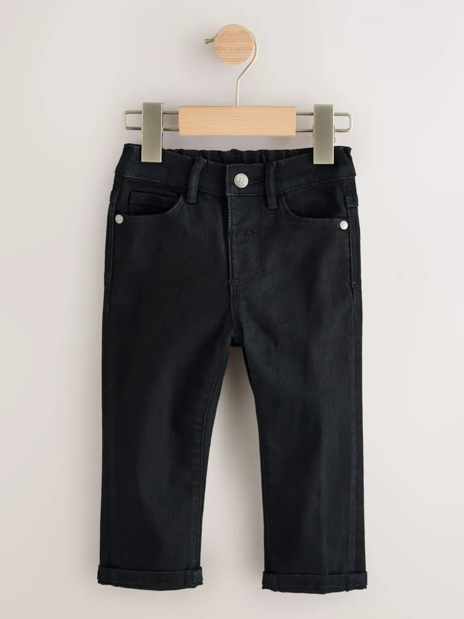Jeans En Joggingbroeken|Jeans*Next Middenblauw/zwart denim - 2 Pack Regular Fit Comfort Stretch Jeans (3mths-7yrs)