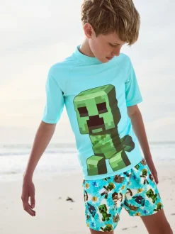 Badkleding|Next Minecraft - Surfhemdje (3-16 jr)