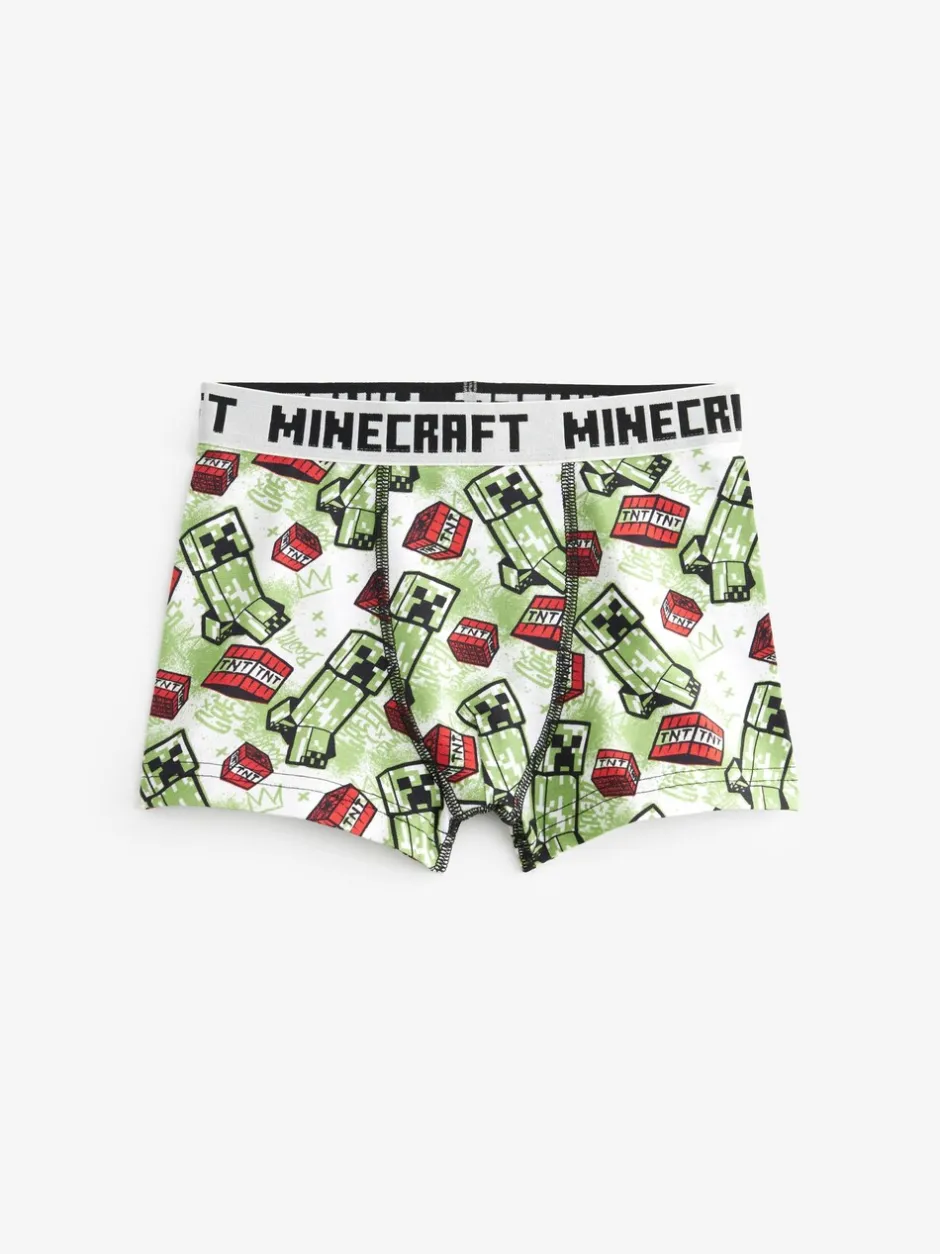 Ondergoed*Next Minecraft - Verpakking van 5 trunks (3-16jr)