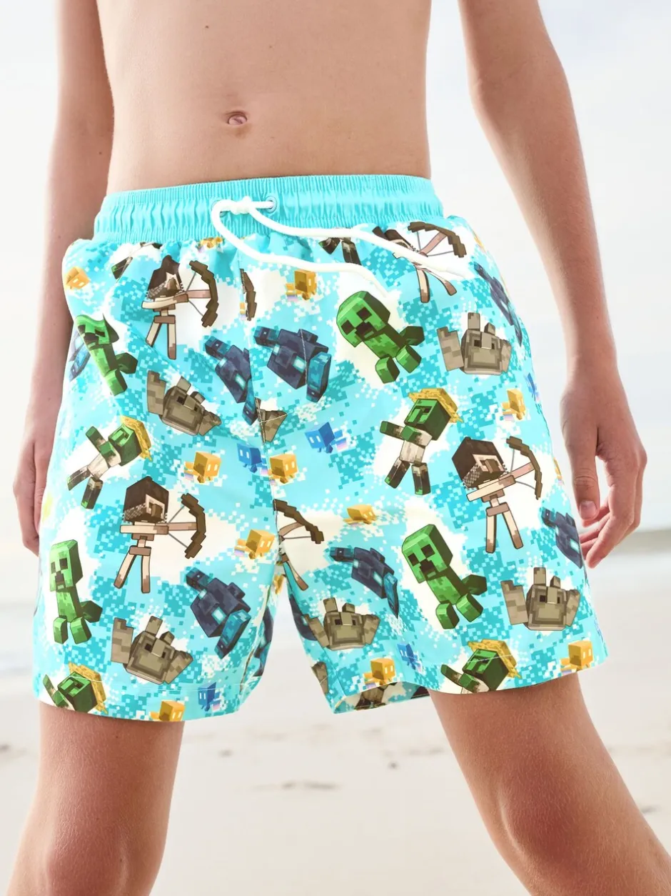 Badkleding*Next Minecraft - Zwemshort (3-16 jr)