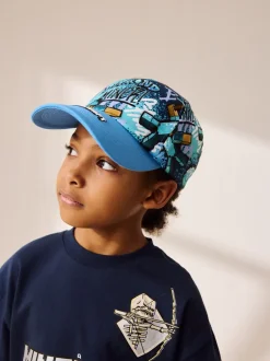 Mutsjes En Antikrabwantjes|Mutsen, Handschoenen En Sjaals*Next - 100% katoenen pet (3-16jaar) Minecraft- en grafittiprint