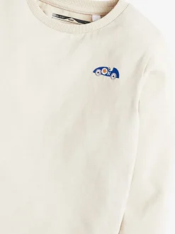Tops|T-Shirts|Next - Set van 5 T-shirts met lange mouwen (3 mnd-7 jr) Mineraal