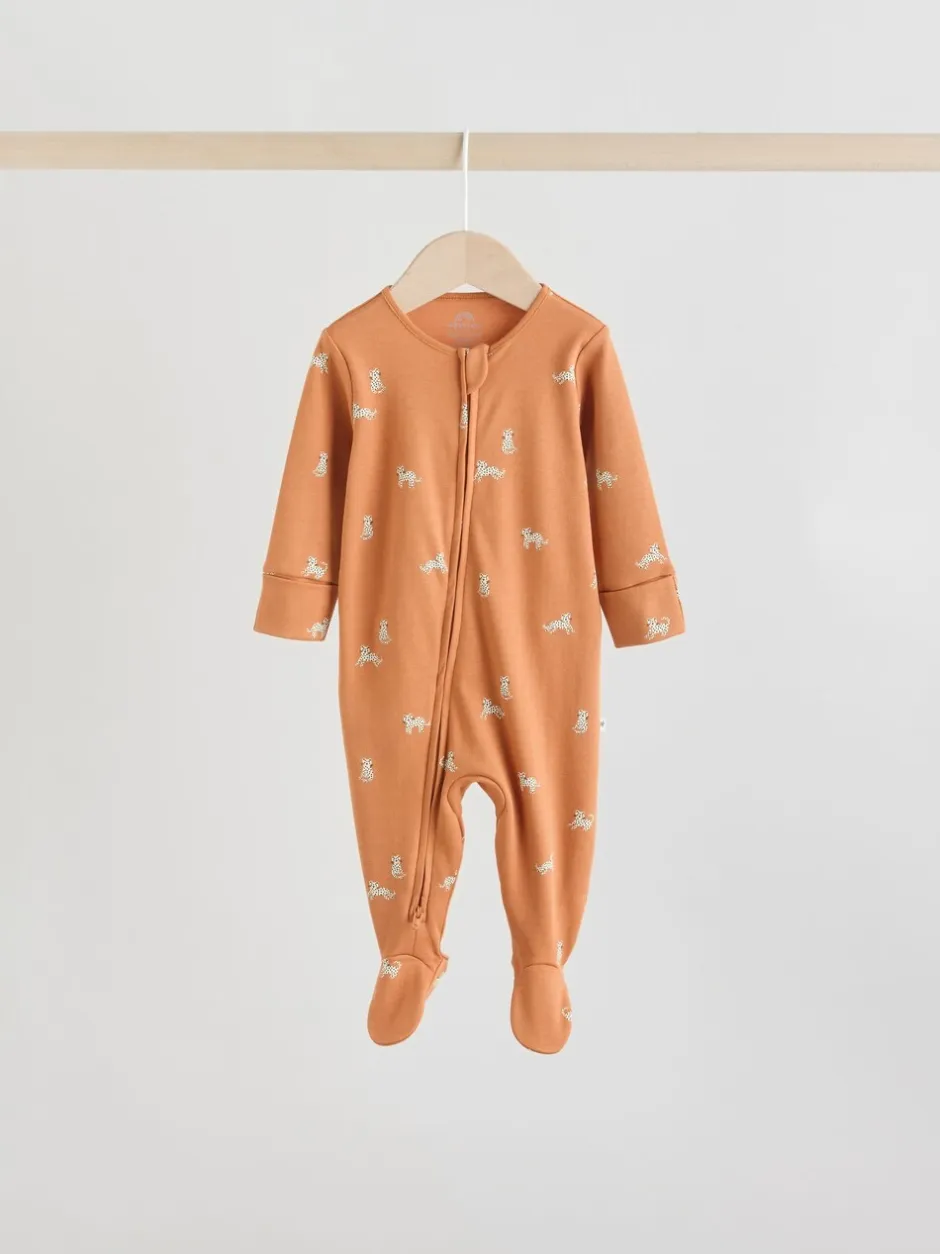 Multipacks|Babypakjes En Babypyjama's*Next - 100% katoenen babyslaapzakjes met tweewegrits verpakking van 5 (0mnd -2jr) Mineraalblauw