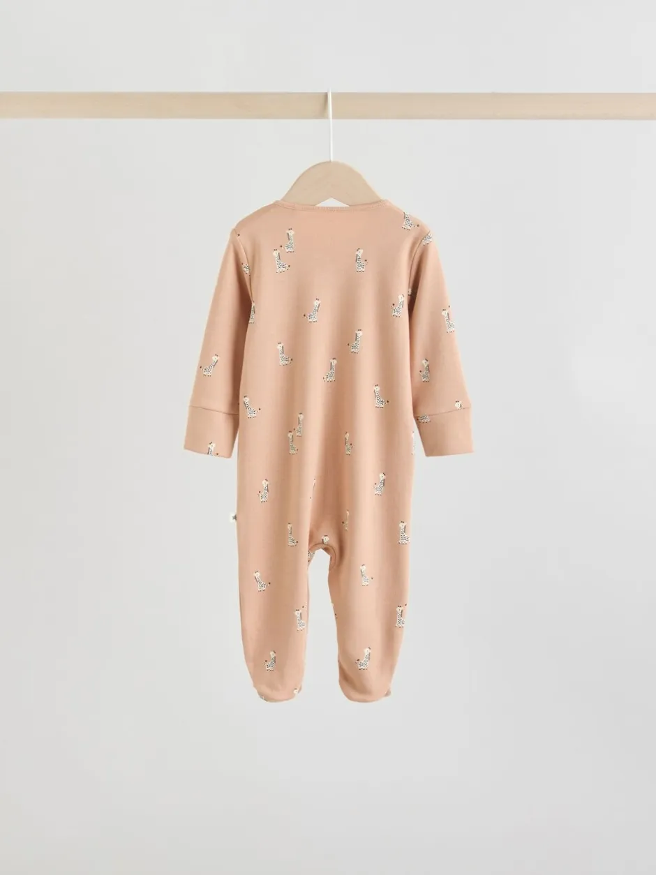 Multipacks|Babypakjes En Babypyjama's*Next - 100% katoenen babyslaapzakjes met tweewegrits verpakking van 5 (0mnd -2jr) Mineraalblauw