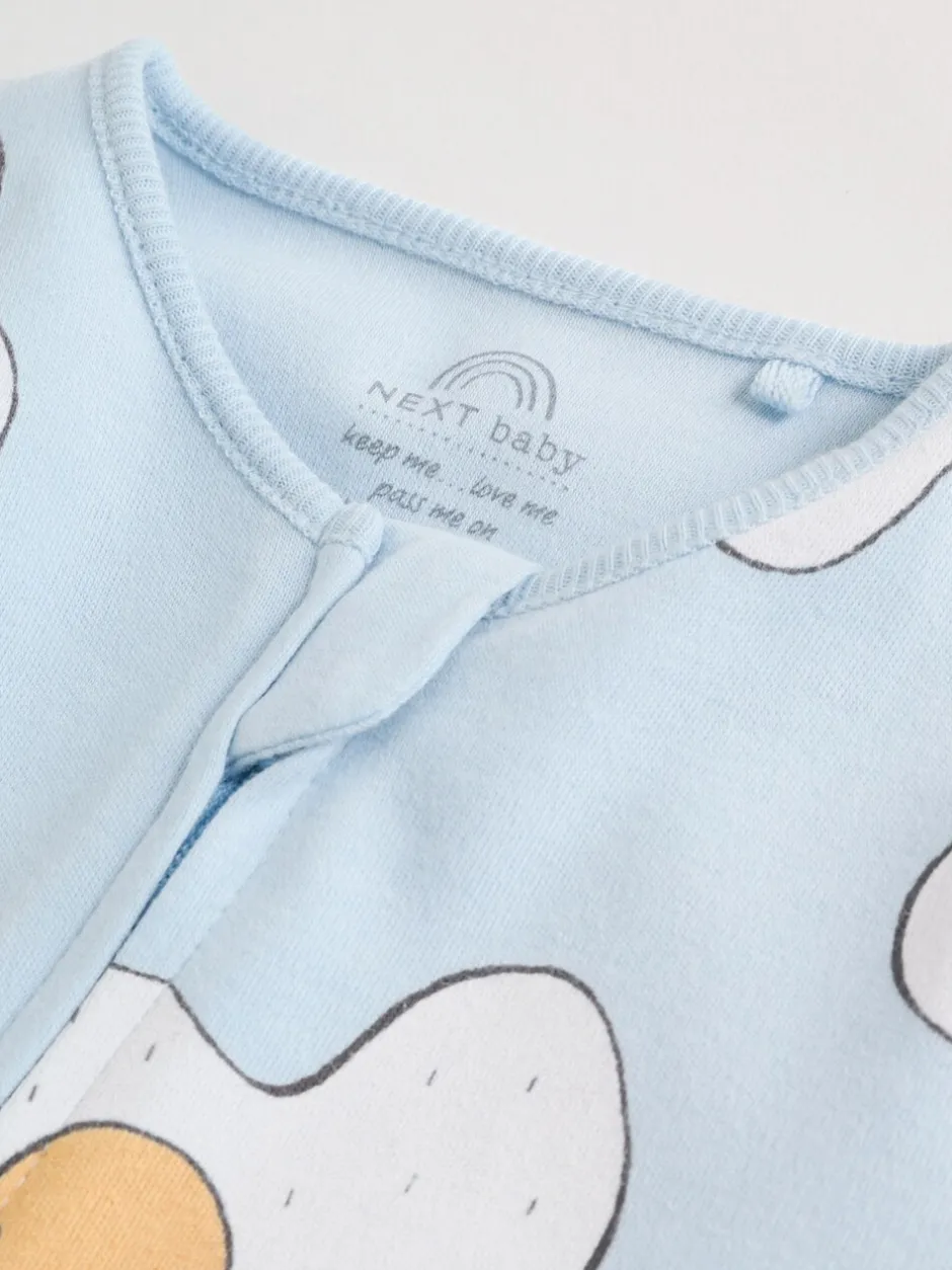 Multipacks|Babypakjes En Babypyjama's|Next Mineraalkleurig - 4 Pack Baby-pyjama's met tweewegrits (0mnd -2jr)