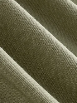 Tops En T-Shirts|Next - Set van 5 T-shirts met ronde hals en hoog katoengehalte Mineraalkleurig