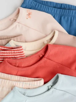 Tops|Sets En Combisets|Next Mineral Little Cub - 8-delige babyset van tops en legging (0 mnd - 2 jr)
