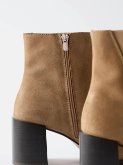 Boots*Mint Velvet Noa Suede Block Heel Boots