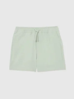 Shorts|Reiss - Cliff Zwembroek met trekkoord Mintgroen