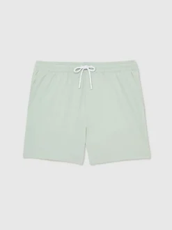 Badkleding|Reiss Mintgroen - Cliff Zwembroek met trekkoord
