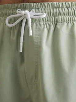 Badkleding|Reiss Mintgroen - Cliff Zwembroek met trekkoord