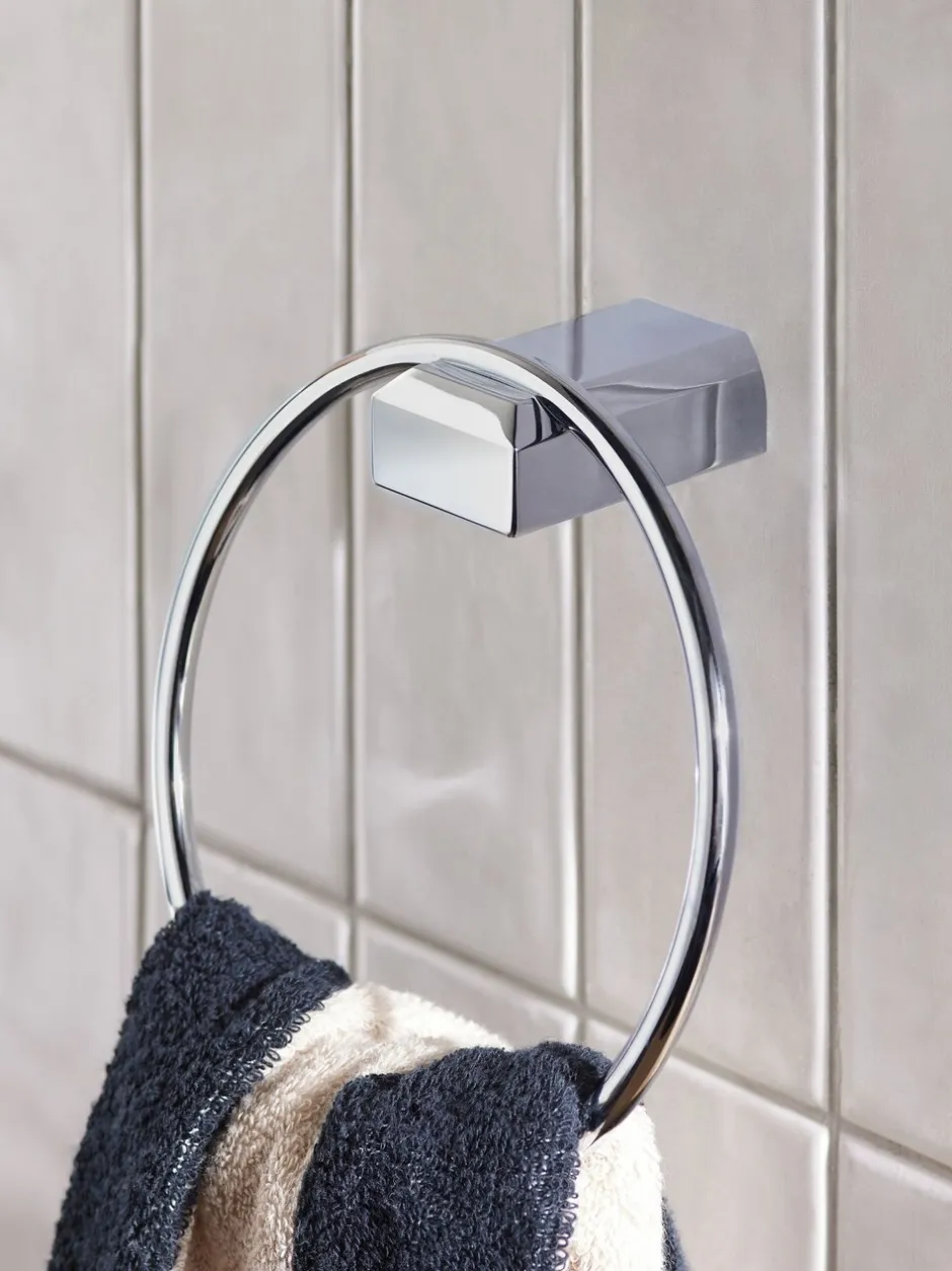 Badkameraccessoires*Next Moderna handdoekrail Chroom